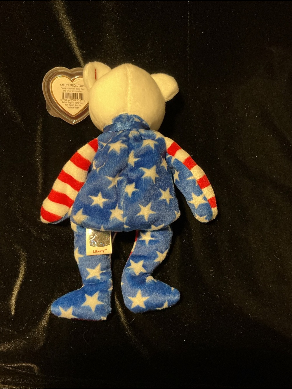 Ty Patriotic Bear Trio Plush - Red, Blue, White - Picture 8 of 10